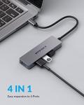 MAVINEX UltraSlim USB-C Hub with 4 Ports