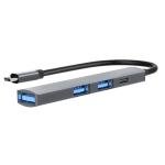 4-Port USB-C Hub for Laptops and MacBooks