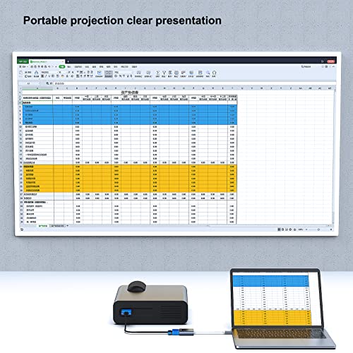 BENFEI USB-C to VGA Adapter for iPhone & Mac