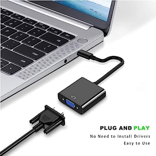 USB-C to VGA Converter for MacBook Pro & More