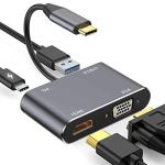 USB-C to HDMI & VGA Multiport Adapter 4K