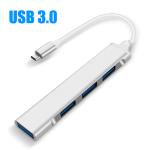 4-Port USB C Hub Adapter for Laptops and Devices