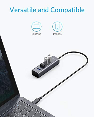 Anker 4-Port USB C Hub with 4 USB 3.0