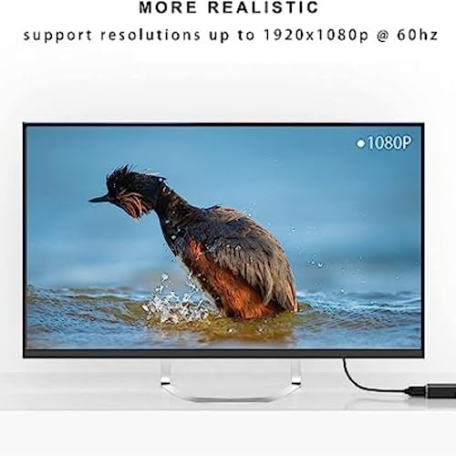 USB-C to VGA Converter for MacBook Pro & More
