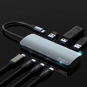 7-Port USB-C Hub Adapter for Fast Data Transfer