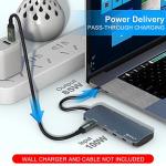 7-Port USB-C Hub Adapter with 10Gbps Speed