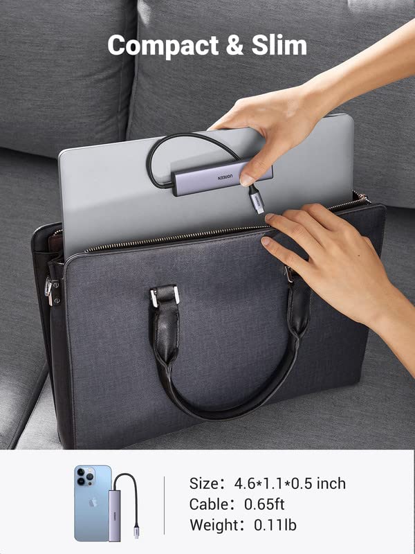 UGREEN Ultra Slim 4-Port USB-C Hub