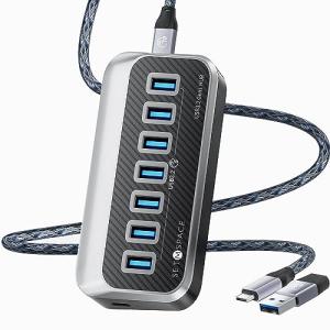 7-Port USB-C Hub with 19-Inch Cable