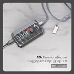 7-Port USB-C Hub with 2-in-1 Cable