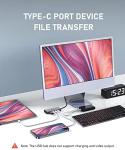 PULWTOP 4-in-1 USB-C Hub Adapter