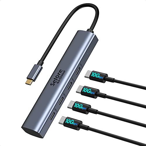 4-Port USB-C Hub for Multiple Devices