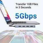 CNXUS USB-C Hub 4 Ports Adapter for Devices