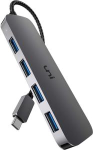 USB-C Hub with 4 USB 3.0 Ports