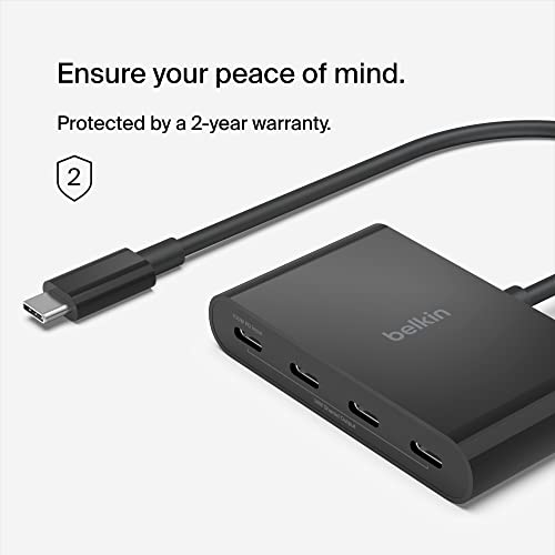 Belkin 4-Port USB-C Hub and Adapter