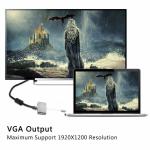 USB-C to VGA and HDMI 4K Adapter Hub