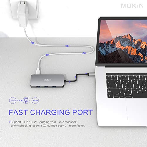 8-in-1 USB-C HDMI Adapter for MacBook and More