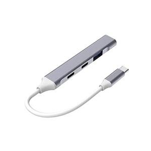 Tec-Digi Slim 4-Port USB-C Hub Adapter
