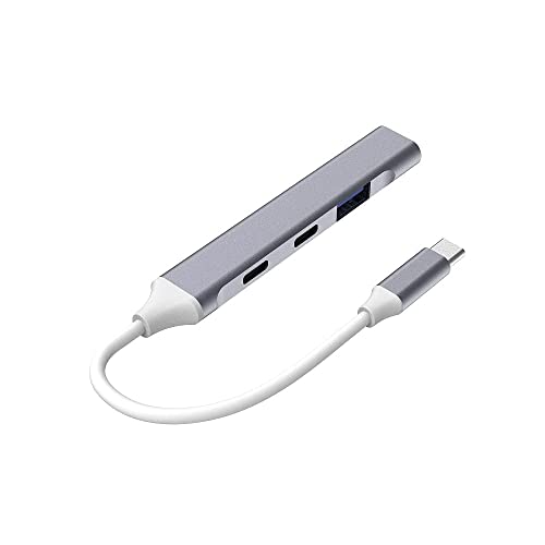 Slim USB-C Hub with 4 USB 3.0 Ports