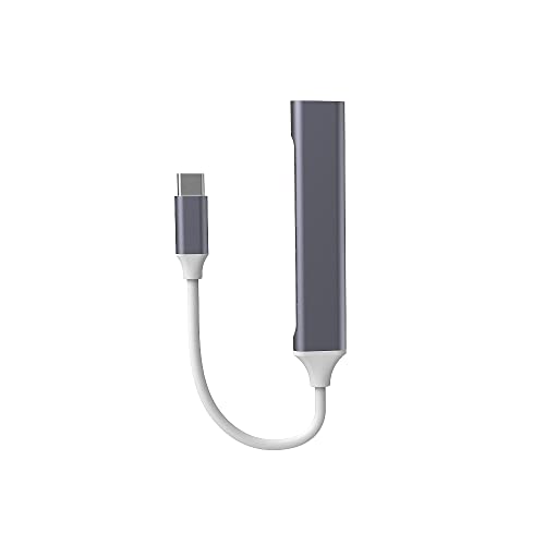 Slim USB-C Hub with 4 Ports and Data Extender