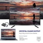 USB-C to HDMI, VGA, USB 3.0 Adapter