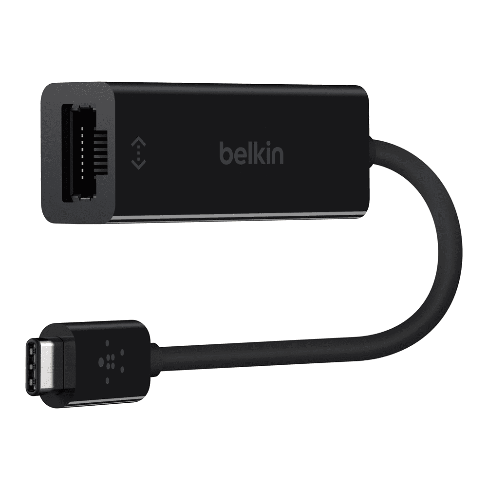 Belkin USB-C Gigabit Ethernet Network Adapter - Black