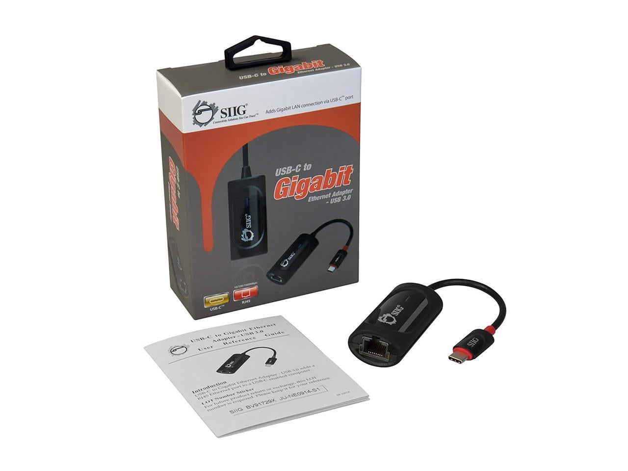 USB-C to Gigabit Ethernet Adapter, USB 3.0