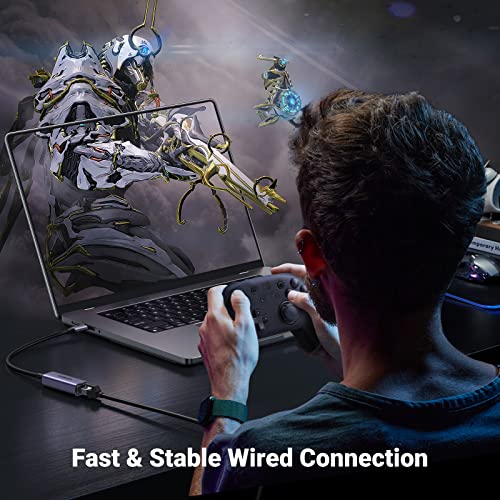 USB-C Gigabit Ethernet Adapter for MacBooks and Dell XPS
