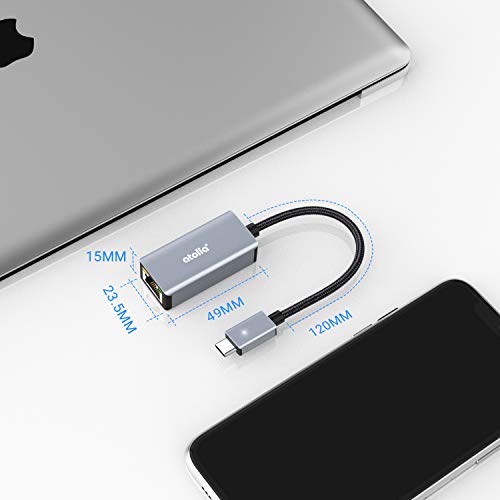 Atolla USB C to Ethernet Adapter