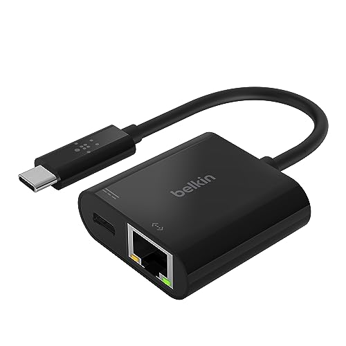 Belkin USB-C Ethernet Adapter with Charging (60W)