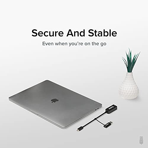 2.5G USB-C Ethernet Adapter for Mac & Windows