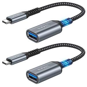 NIMASO USB-C to USB 3.0 Adapter (2-Pack)