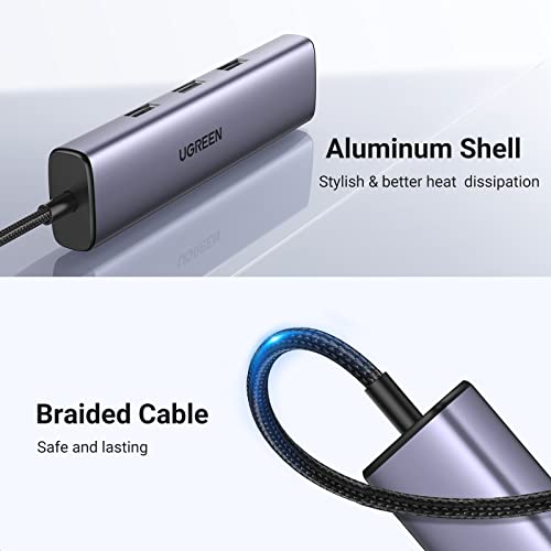4-in-1 USB-C Hub with Ethernet & USB