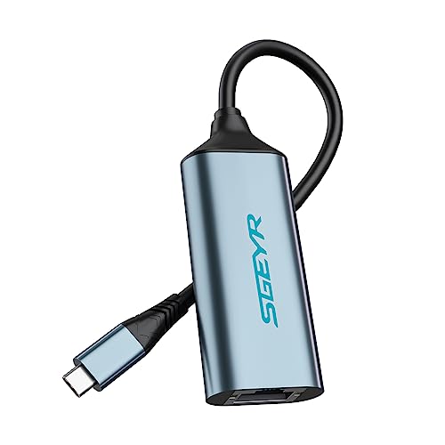 USB-C to Ethernet Adapter for Macbook/iPad/Dell