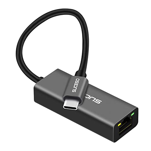USB-C to Ethernet Adapter for Multiple Devices