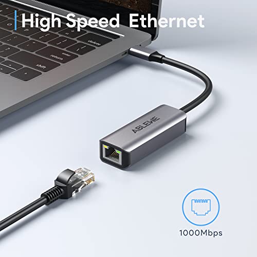 ABLEWE USB-C to Gigabit Ethernet Adapter