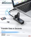 uni USB C Hub with 4 USB Ports