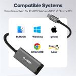 USB-C to Ethernet Adapter for MacBook and More