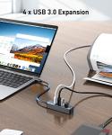 uni USB C Hub with 4 USB Ports