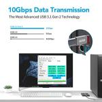 USB C to USB A Adapter (2-Pack)