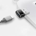 USB-A to USB-C Mini Adapter Converter