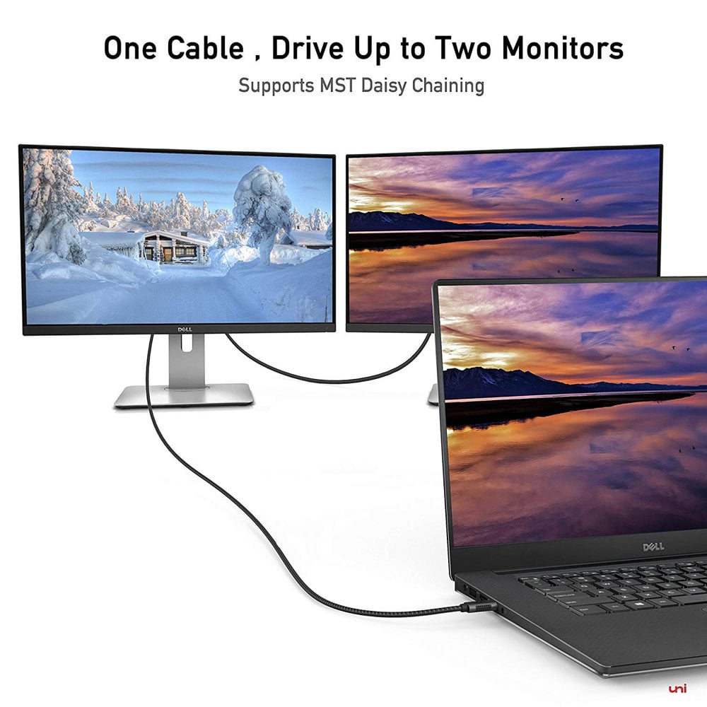 USB C to DisplayPort Cable 6ft - 4k@60Hz