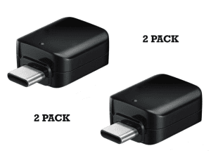 UrbanX USB-C to USB-A Adapter - 2 Pack