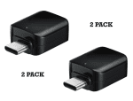 UrbanX USB-C to USB-A Adapter - 2 Pack