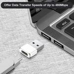 USB C to USB Adapter - Pack of 2