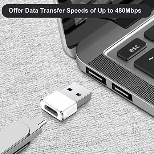 USB C to USB Adapter - Pack of 2