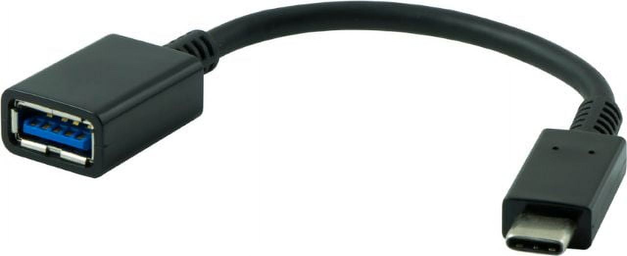 GE USB 3.0, USB-C to USB-A Female Adapter, 6in. – 33777