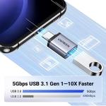 UGREEN USB-C to USB Adapter 10Gbps, 2 Pack