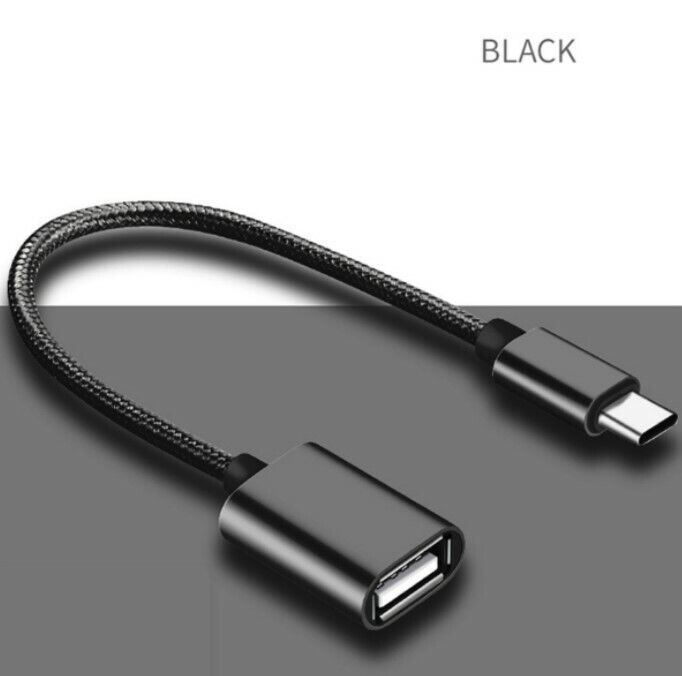 USB-C to USB-A OTG Host Adapter Cable