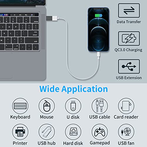 USB-C Adapter for MacBook, Dell, more