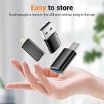 6-Pack USB-C to Lightning & USB Adapters